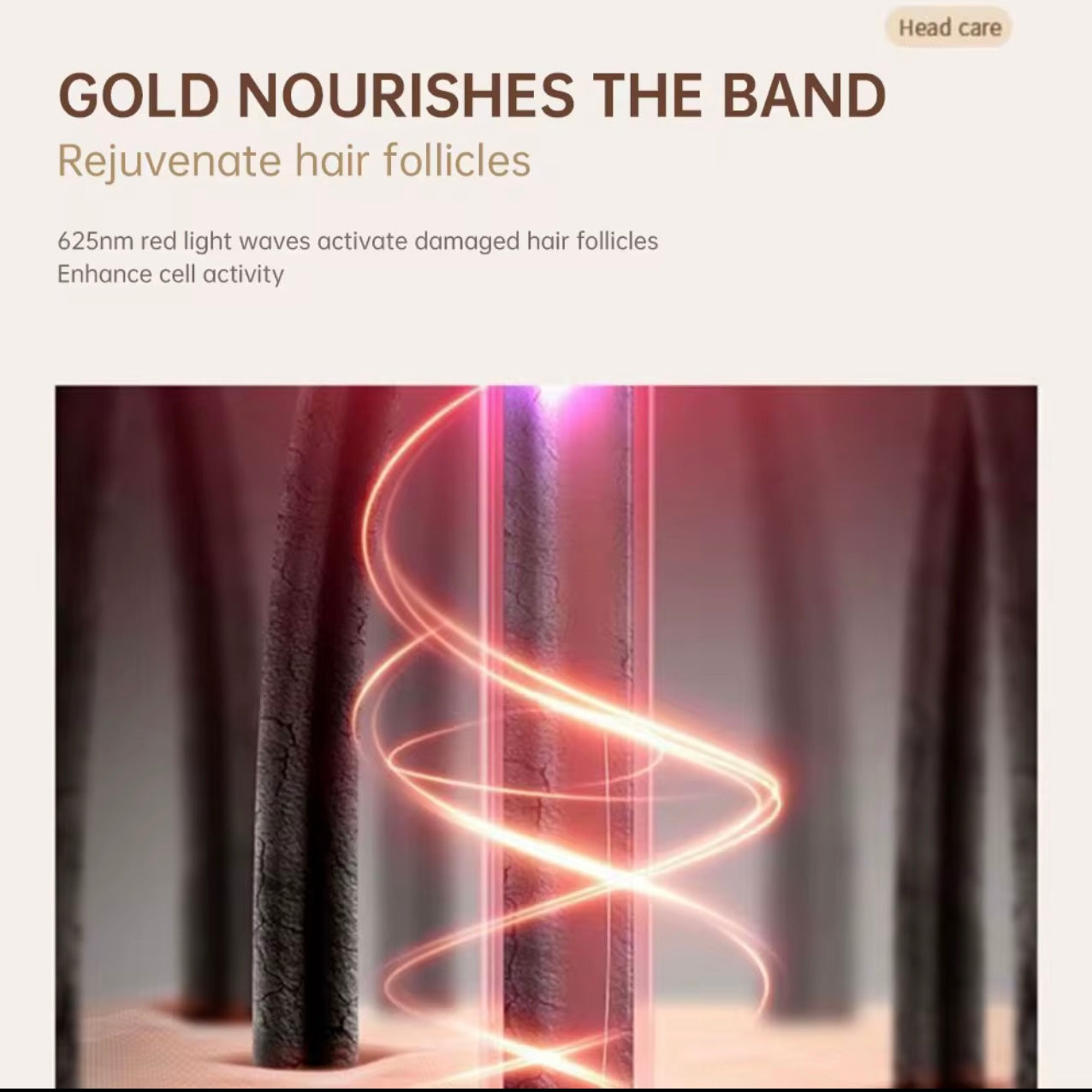 2 in 1 Electric Hair Oil Applicator and Scalp Massager