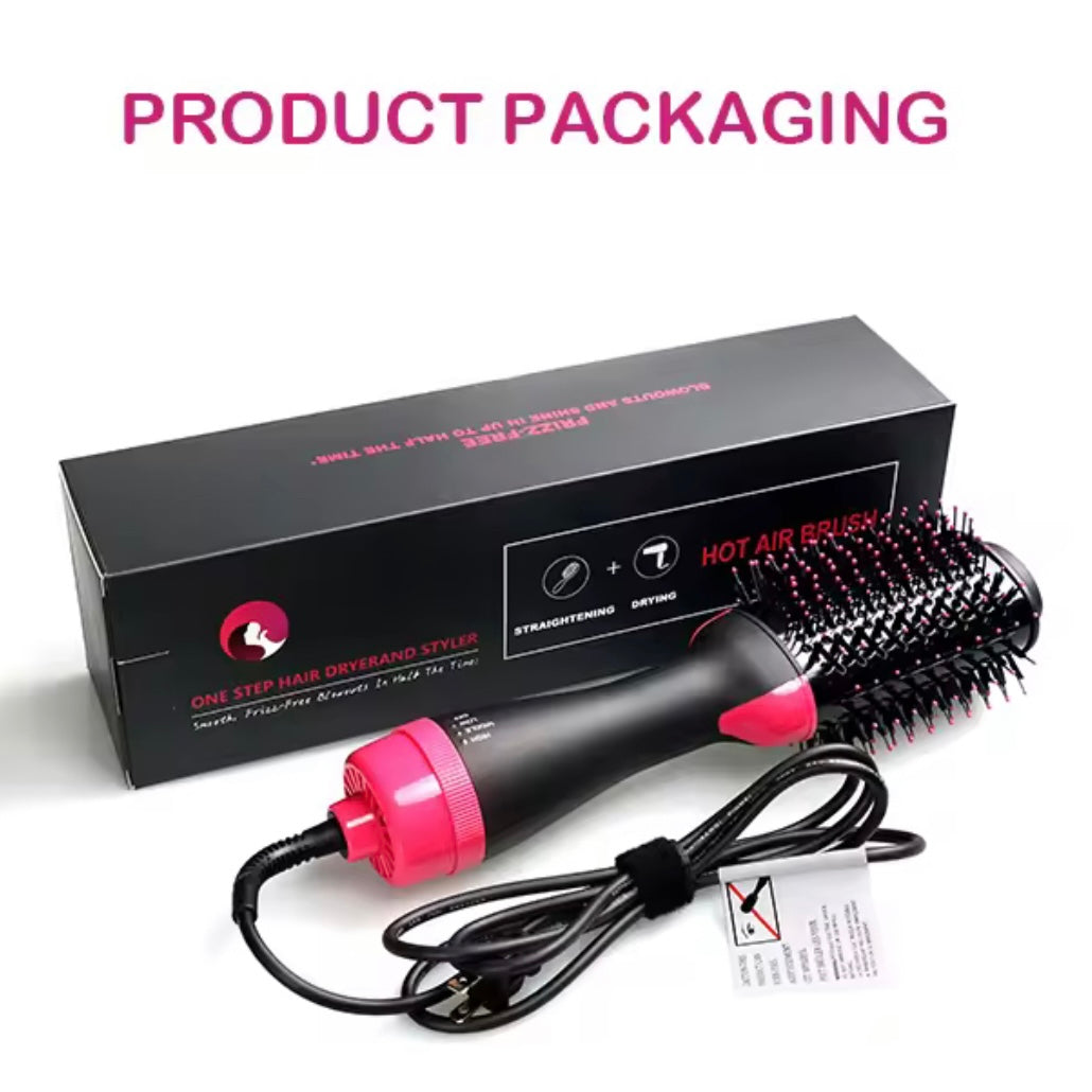 Volumizer Hair Dryer and Hot Air Brush | 3-in-1