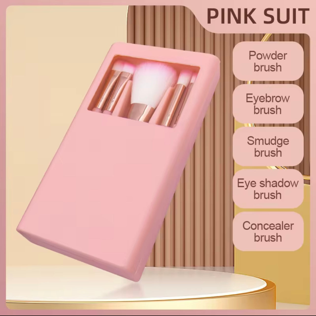 Makeup Brush Set 5pcs