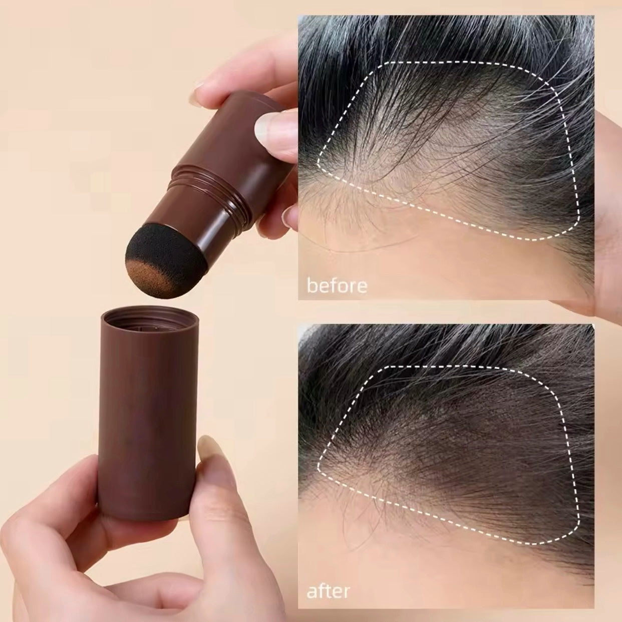 Hairline Powder (Brown & Black)