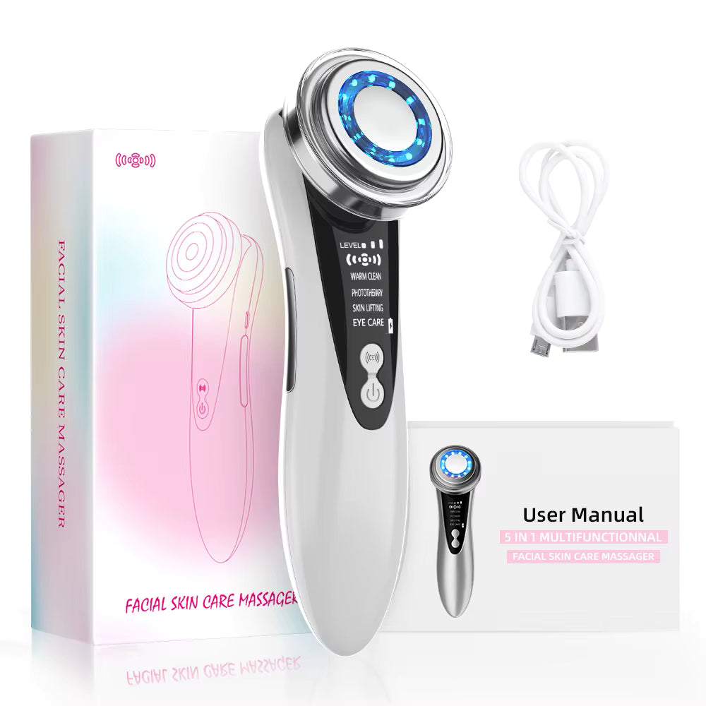 EMS Face Massager Machine Electric Cleansing 4 in 1 Beauty Care