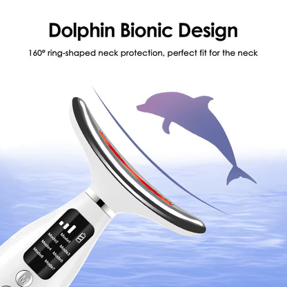 7-Colour LED Light Therapy Facial & Neck Massager (D2)