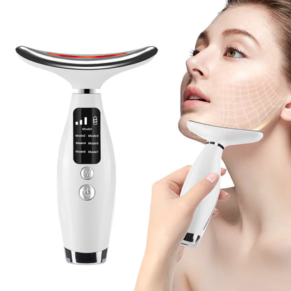 7-Colour LED Light Therapy Facial & Neck Massager (D2)